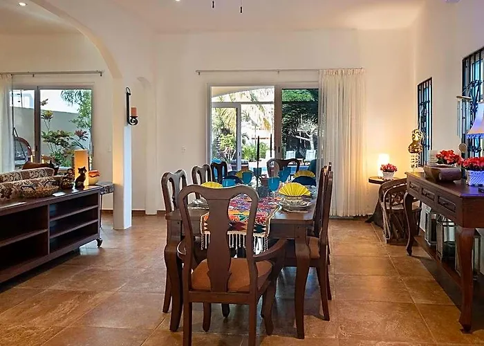 Casa Zarah - Hacienda Family - Pool And 2-block To 3* Puerto Morelos